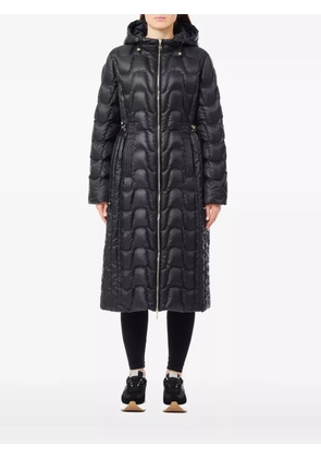 LIU JO quilted hooded coat - Black