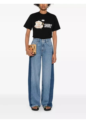 AG Jeans two-tone panelled jeans - LCRO BLUE