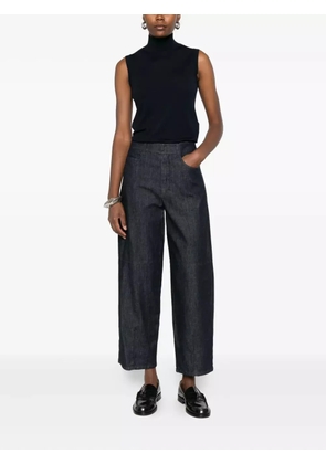 'S Max Mara patch-pocket wide-leg jeans - Blue