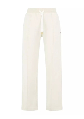 Casablanca seam-detail drawstring track pants - White