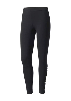 adidas linear logo leggings - Black