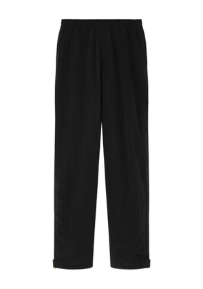 Versace elasticated-cuff trousers - Black