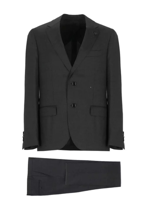 Lardini single-breasted wool suit - Grey