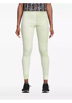 adidas embroidered-logo leggings - Green