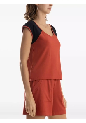 Lygia & Nanny colour-block T-shirt - Red