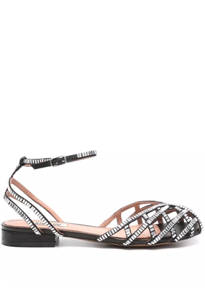 Bibi Lou Juliette crystal-embellished sandals - Black