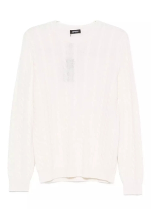 Cenere GB cable-knit wool sweater - Neutrals