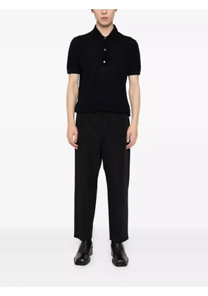 TOM FORD wool polo shirt - Black