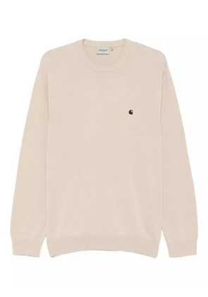 Carhartt WIP Madison logo-embroidered cotton sweater - Neutrals