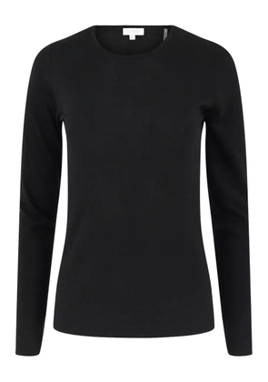 Kinross Cashmere long-sleeve crewneck top - Black