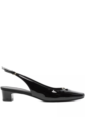 Ferragamo Pre-Owned 40mm cut-out slingback pumps - Black