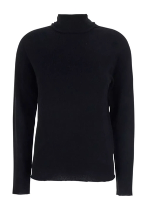 Antonelli turtleneck ribbed sweater - Black