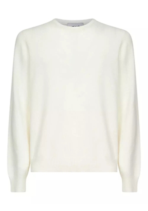 D4.0 crew-neck sweater - White