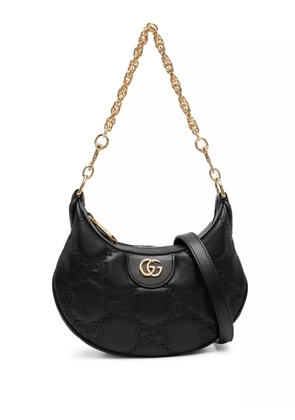 Gucci mini GG matelassé shoulder bag - Black
