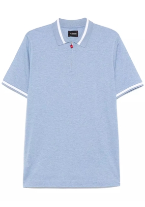 Kiton cotton polo shirt - Blue