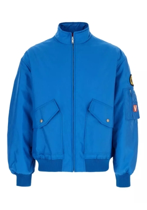 Valentino Garavani patch-pocket bomber jacket - Blue