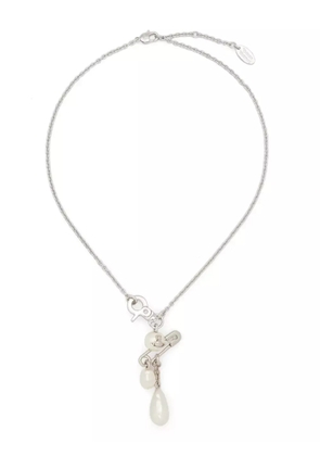 Vivienne Westwood small Claude necklace - Silver