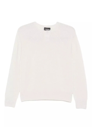 Emporio Armani cashmere wool sweater - Neutrals