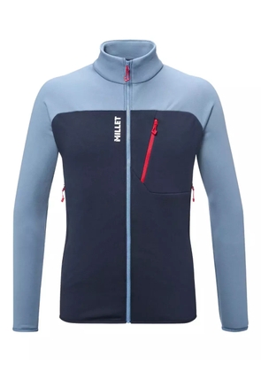 Pascal Millet two-tone zip-up jacket - Blue