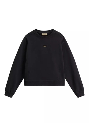 Woolrich crew neck fleece top - Black