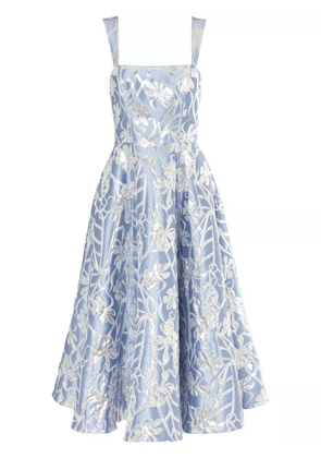 Temperley London Frankel midi dress - Blue