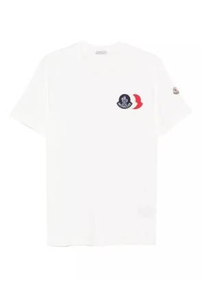 Moncler logo-patch T-shirt - White