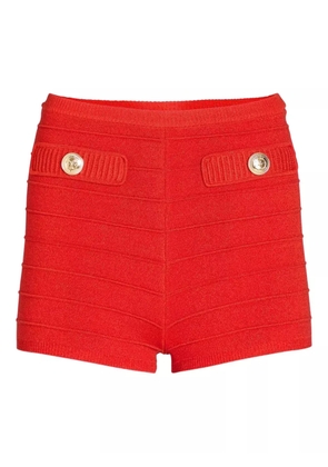 Retrofete Sandra bandage knit shorts - Red