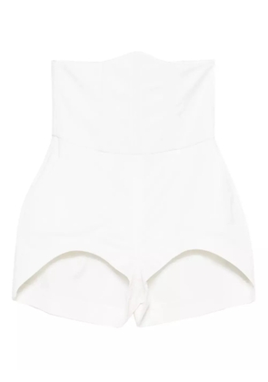 Vestiaire d'un Oiseau Libre corset shorts - White