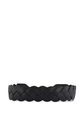 Altuzarra braided calf-leather square-buckle belt - Black