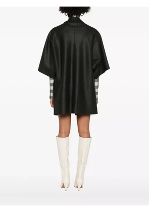 Harris Wharf London short-sleeve collared coat - Green