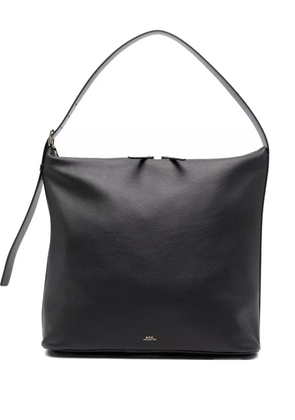 A.P.C. zip-top tote bag - Black