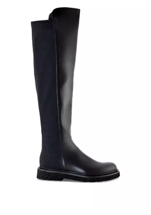 GUGLIELMO ROTTA elastic-insert leather boots - Black