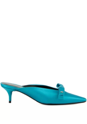 Balenciaga 65mm Nano Bow heeled mules - Blue