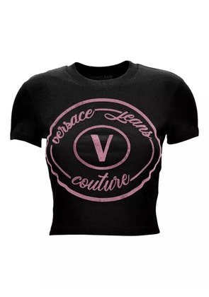 Versace Jeans Couture logo-print T-shirt - Black