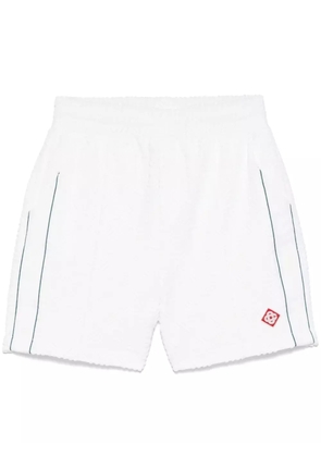 Casablanca monogram-pattern shorts - White