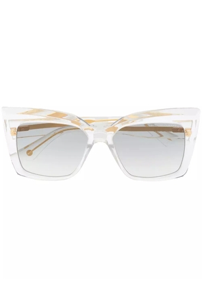 Dita Eyewear Telemaker square-frame sunglasses - White
