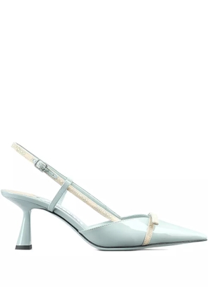 Jimmy Choo slingback leather pumps - Blue