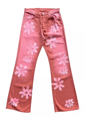 Alchemist flower-print flared jeans