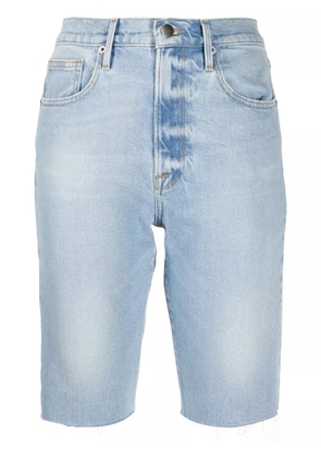 FRAME faded denim shorts - Blue