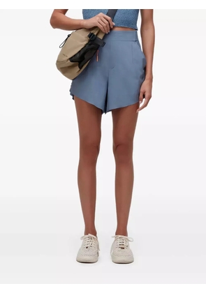 Osklen elastic-waistband side-pockets shorts - Blue