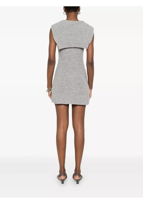 Aya Muse Vao sleeveless mini dress - Grey