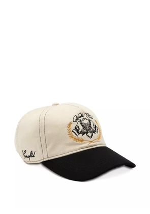 CRAFT embroidered cap - Neutrals