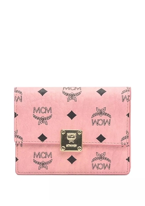 MCM Aren chain wallet - Pink