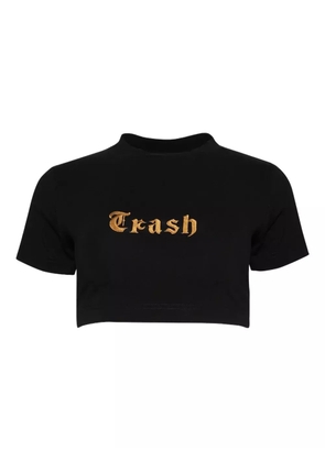 VETEMENTS embroidered t-shirt - Black