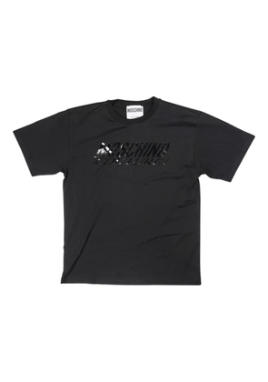Moschino logo-print cotton T-shirt - Black