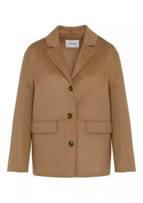 Yves Salomon buttoned jacket - Brown