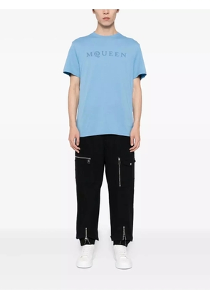 Alexander McQueen logo T-shirt - Blue