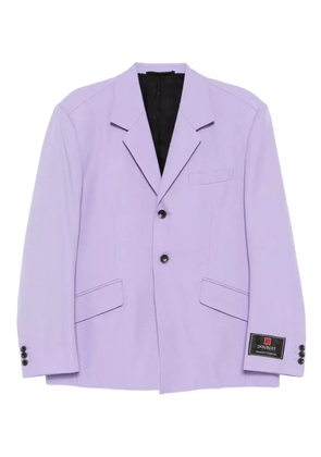 Doublet common-cutting blazer - Purple
