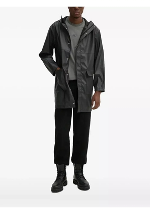 Herschel Supply Co. hooded flap-pocket raincoat - Black