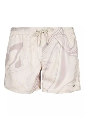 BALR. swirl-print shorts - Neutrals